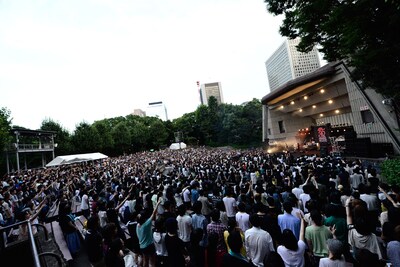 THE BACK HORNのライブの模様。（撮影：橋本塁）