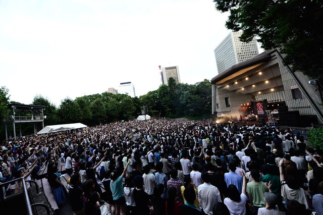 THE BACK HORNのライブの模様。（撮影：橋本塁）