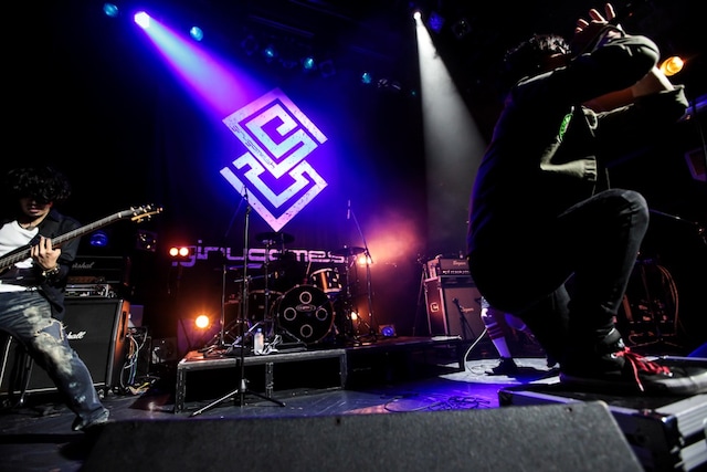 「Free preview of girugamesh "absolute 0 decision"」の模様。（撮影：西槙太一）