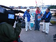 サンテレビ「ビッグフィッシング」イトキン出演時の様子。