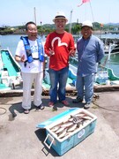 サンテレビ「ビッグフィッシング」イトキン出演時の様子。