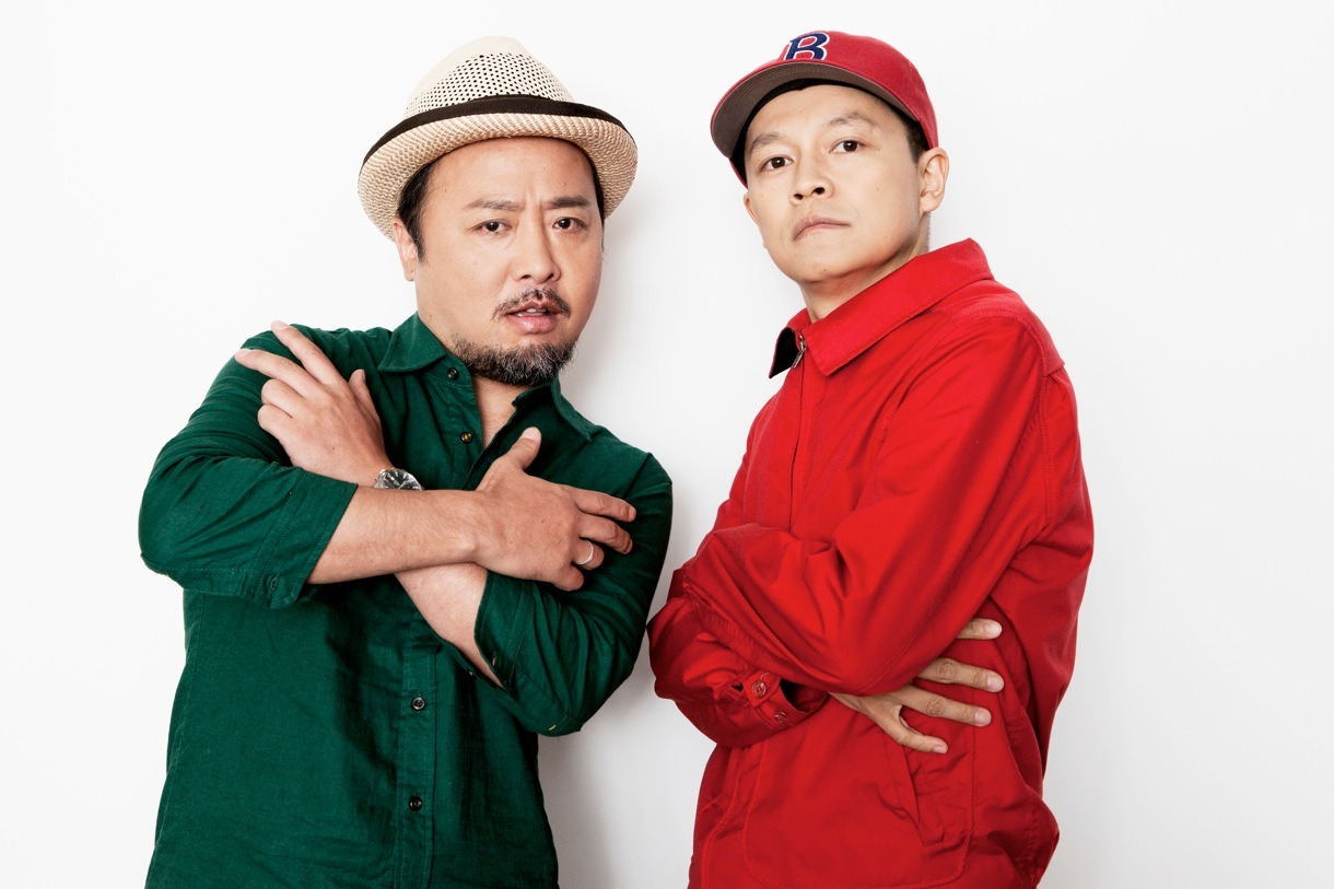 マキタスポーツとBose（スチャダラパー）。