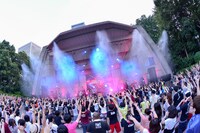 the telephones「野音 DE DISCO!!!」の様子。（撮影：古溪一道）