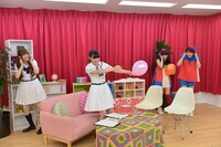 「生のアイドルが好き」番組の様子。