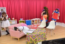 「生のアイドルが好き」番組の様子。