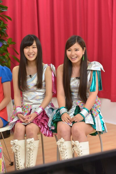 橋本楓、倉田瑠夏（アイドリング!!!）