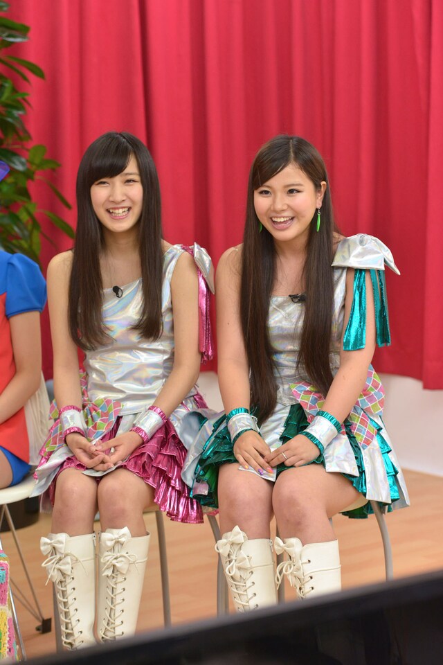 橋本楓、倉田瑠夏（アイドリング!!!）