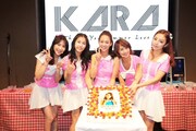 KARA夏の新曲初披露ラクーアイベント、スンヨン誕生祝いも