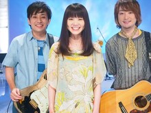 スタジオライブ収録時のいきものがかり。