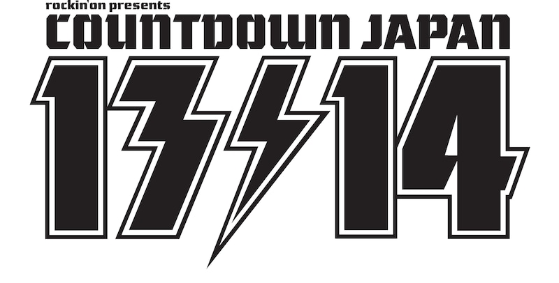 「COUNTDOWN JAPAN 13/14」ロゴ