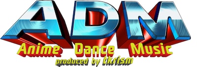 「ADM -Anime Dance Music produced by tkrism-」ロゴ