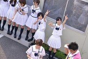 「AKB48お台場りんかい学校」登場直前の様子。