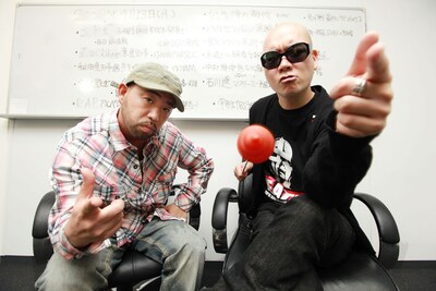 K DUB SHINE（写真左）と宇多丸（右）。