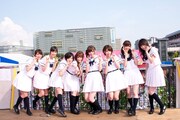 「めざましライブ」前に「AKB48お台場りんかい学校」に登場した乃木坂46八福神のメンバー。