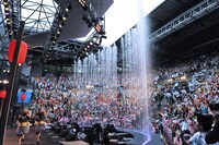 2013年「エビ中 夏のファミリー遠足 略してファミえん in 河口湖2013」の様子。