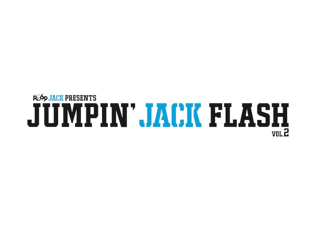 「JUMPIN' JACK FLASH VOL.2」ロゴ
