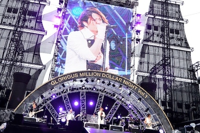 「GLORIOUS MILLION DOLLAR NIGHT VOL.1」2日目の様子。