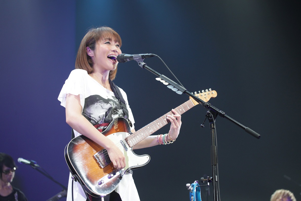 矢井田瞳「夏の元気祭り」東京・SHIBUYA-AX公演の様子。