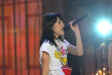 miwaクロのリハーサル中の百田夏菜子（ももいろクローバーZ）。