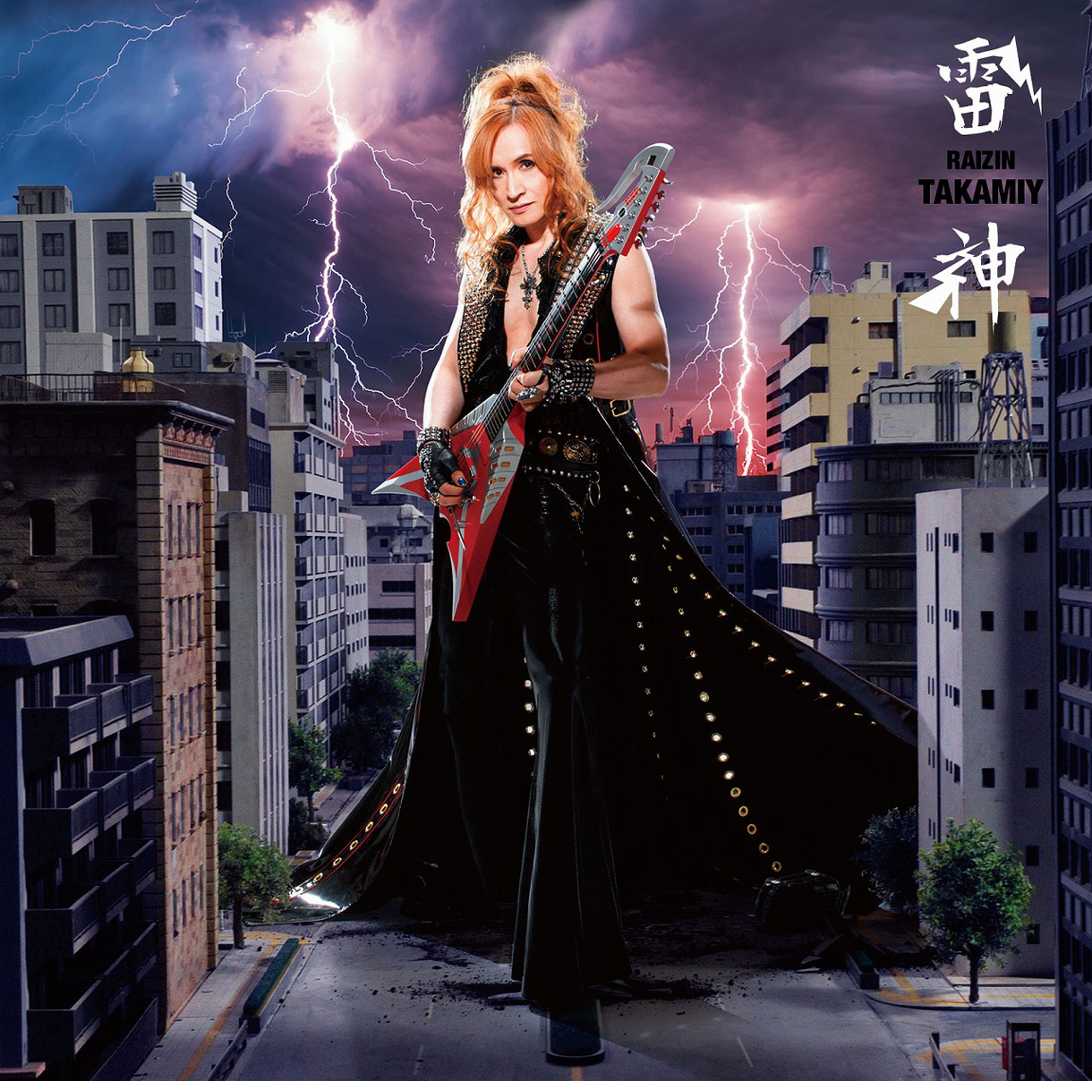 Takamiy「雷神」初回限定盤Bジャケット