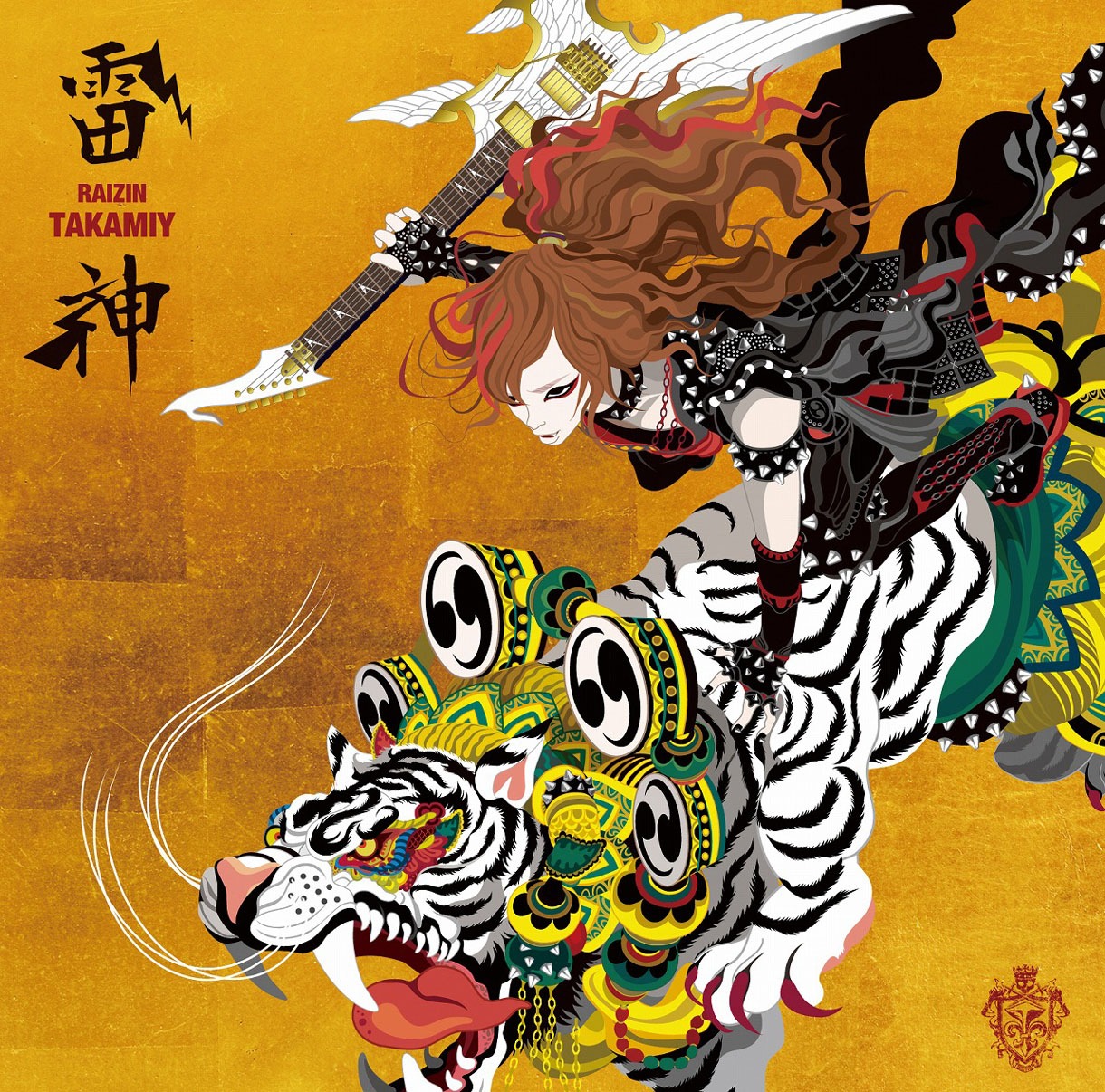 Takamiy「雷神」通常盤ジャケット
