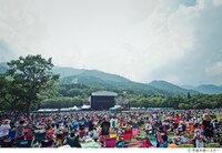 GREEN STAGEの様子。