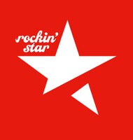 今週の人気の画像4位は「『ROCK』コラボTモデルに9mm、後藤まりこ、BAWDIESら」より、「rockin'star★」ロゴ。