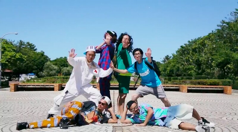 ZEN-LA-ROCK「GWIG GWIG GWIG feat. JOY McRAW, SEX山口」ビデオクリップのワンシーン。