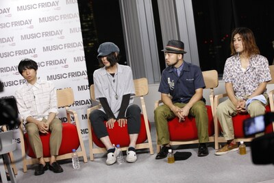 「MUSIC FRIDAY on Google+ | YouTube」のトークの模様。