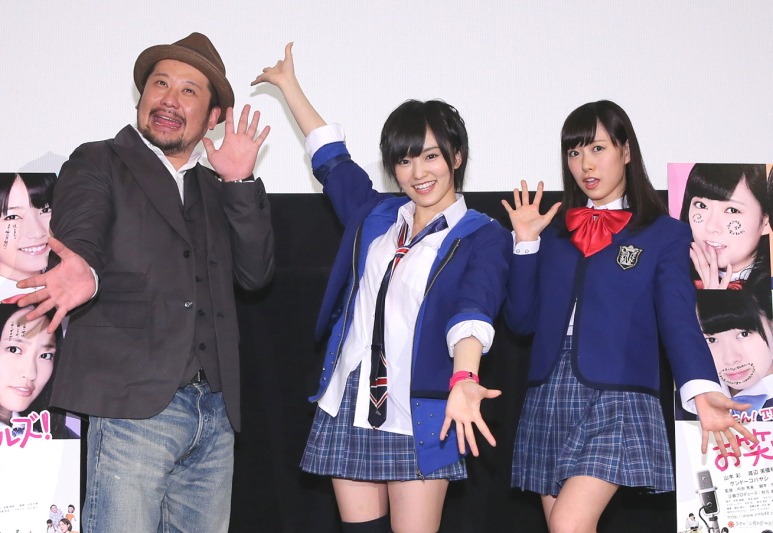「NMB48 げいにん！THE MOVIE お笑い青春ガールズ」舞台挨拶より。 (c)「NMB48 げいにん！THE MOVIE」製作委員会