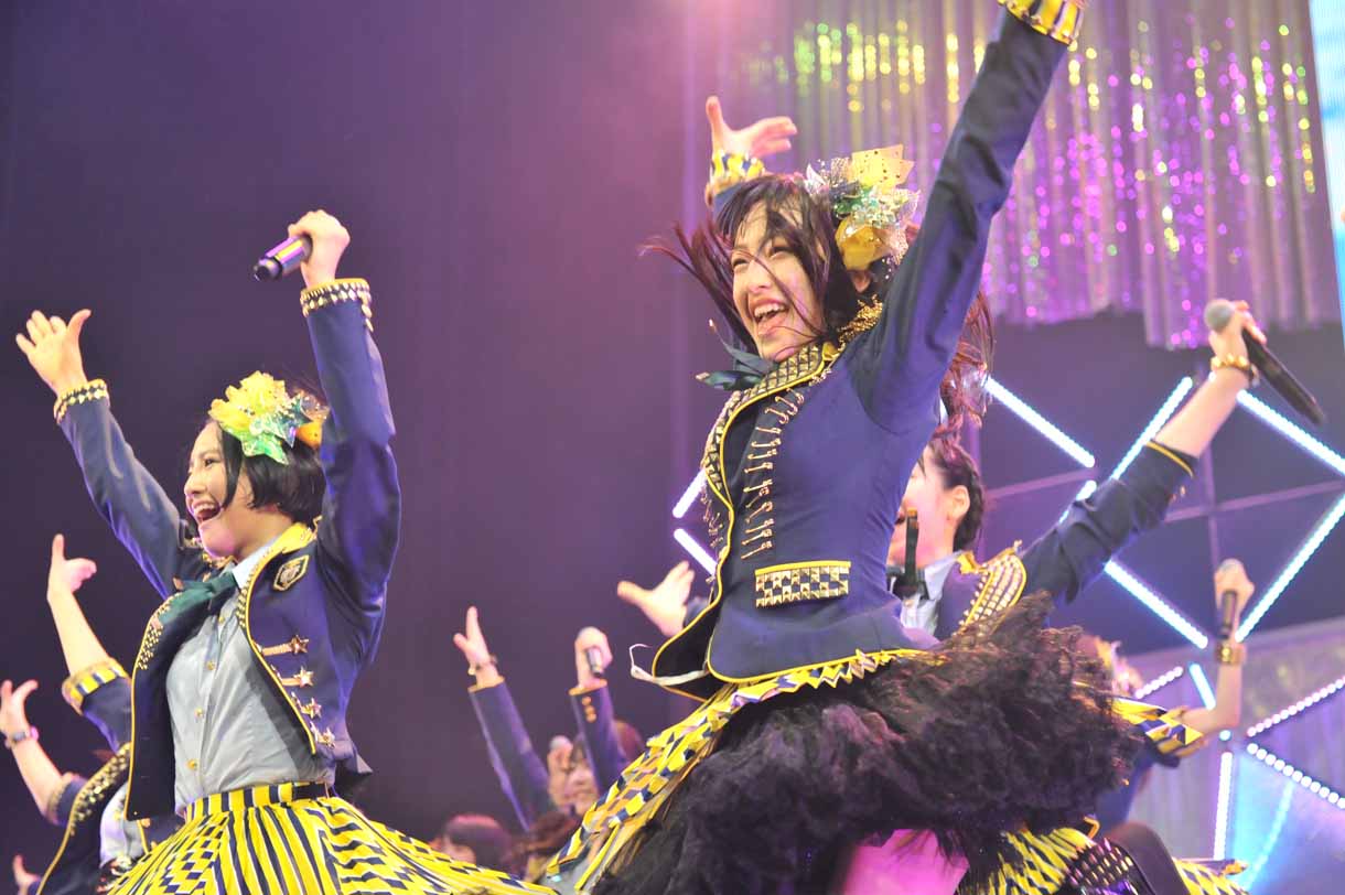 兒玉遥と田島芽瑠（HKT48）