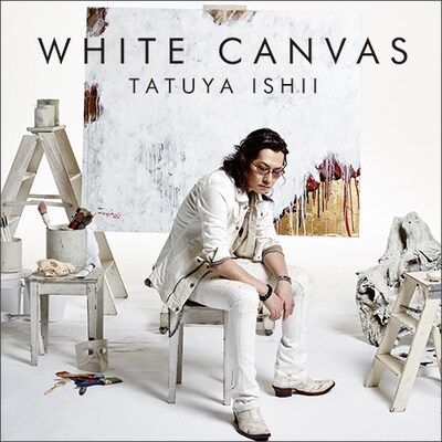 石井竜也「WHITE CANVAS」初回限定盤ジャケット