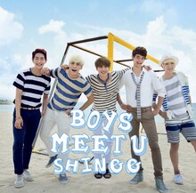 SHINee「Boys Meet U」通常盤ジャケット