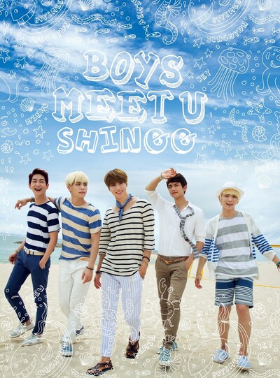 SHINee「Boys Meet U」初回限定盤ジャケット