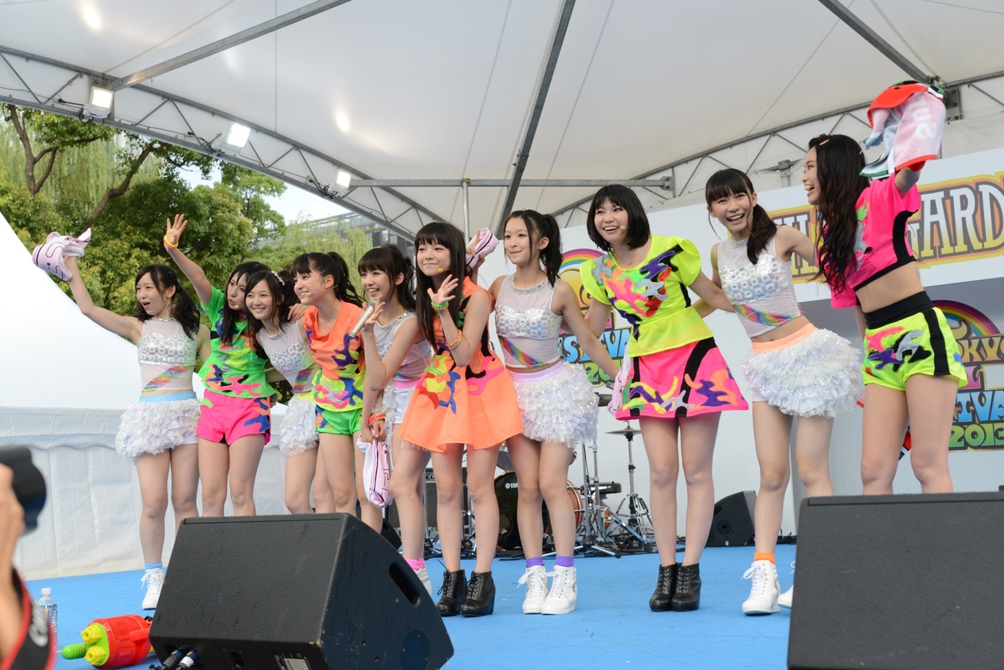 東京女子流と9nineで“東京9nine流”を再結成。