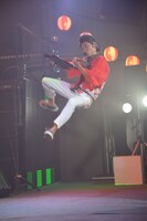 ハイジャンプをするRYUJI。