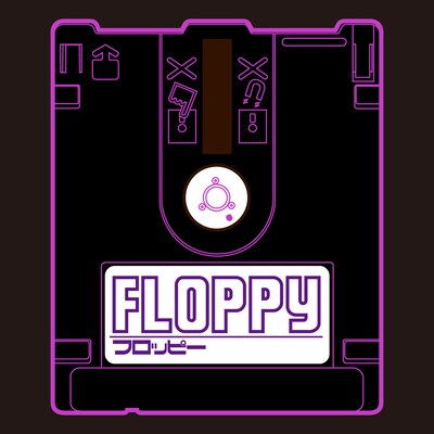 FLOPPY「極東雑念天国」配信ジャケット