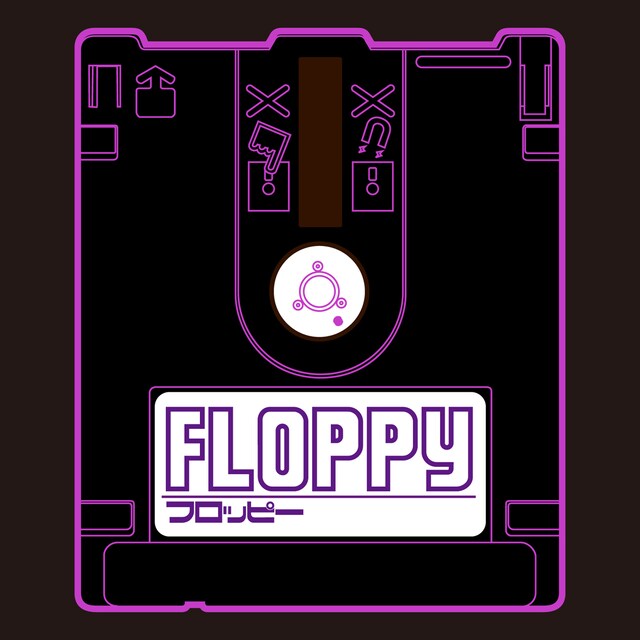 FLOPPY「極東雑念天国」配信ジャケット