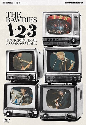 THE BAWDIES「1-2-3 TOUR 2013 FINAL at 大阪城ホール」DVDジャケット