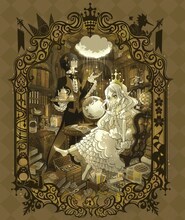 家の裏でマンボウが死んでるP「壊れた世界で花を抱く」キービジュアル