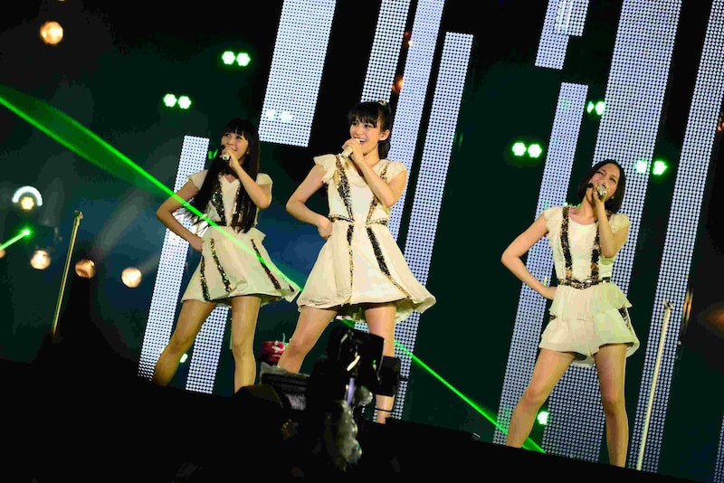 「ROCK IN JAPAN FESTIVAL 2013」の大トリを務めたPerfume。