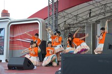 私立恵比寿中学「めざましライブ」の様子。