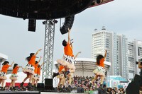 私立恵比寿中学「めざましライブ」の様子。