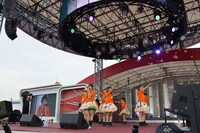 私立恵比寿中学「めざましライブ」の様子。