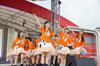 私立恵比寿中学「めざましライブ」の様子。