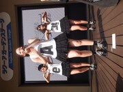 左から菊原結里亜、岡本真依、奥村真友里。