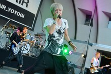 SPYAIR「SPYAIR New Album「MILLION」リリース記念 アルバム全曲完全再現フリーライブ at 代々木公園」の様子。