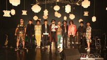 「Welcome！[Champagne]」収録現場での[Champagne]とSOIL & "PIMP" SESSIONS。