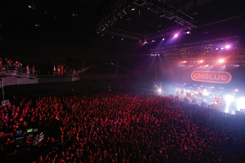 熱いファンで埋め尽くされた「CNBLUE Zepp Tour 2013～Lady～」Zepp Tokyo公演の場内。