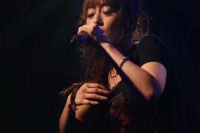 日笠陽子「Glamorous Songs」リリース記念イベントの模様。